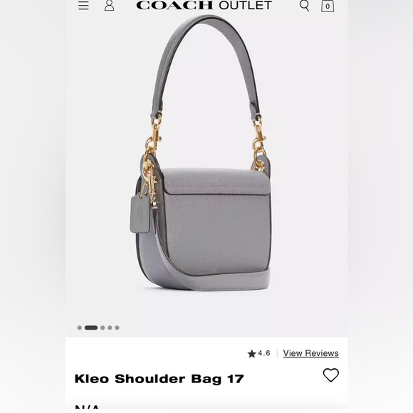 Coach Kleo Shoulder Bag 17 - Picture 2 of 6